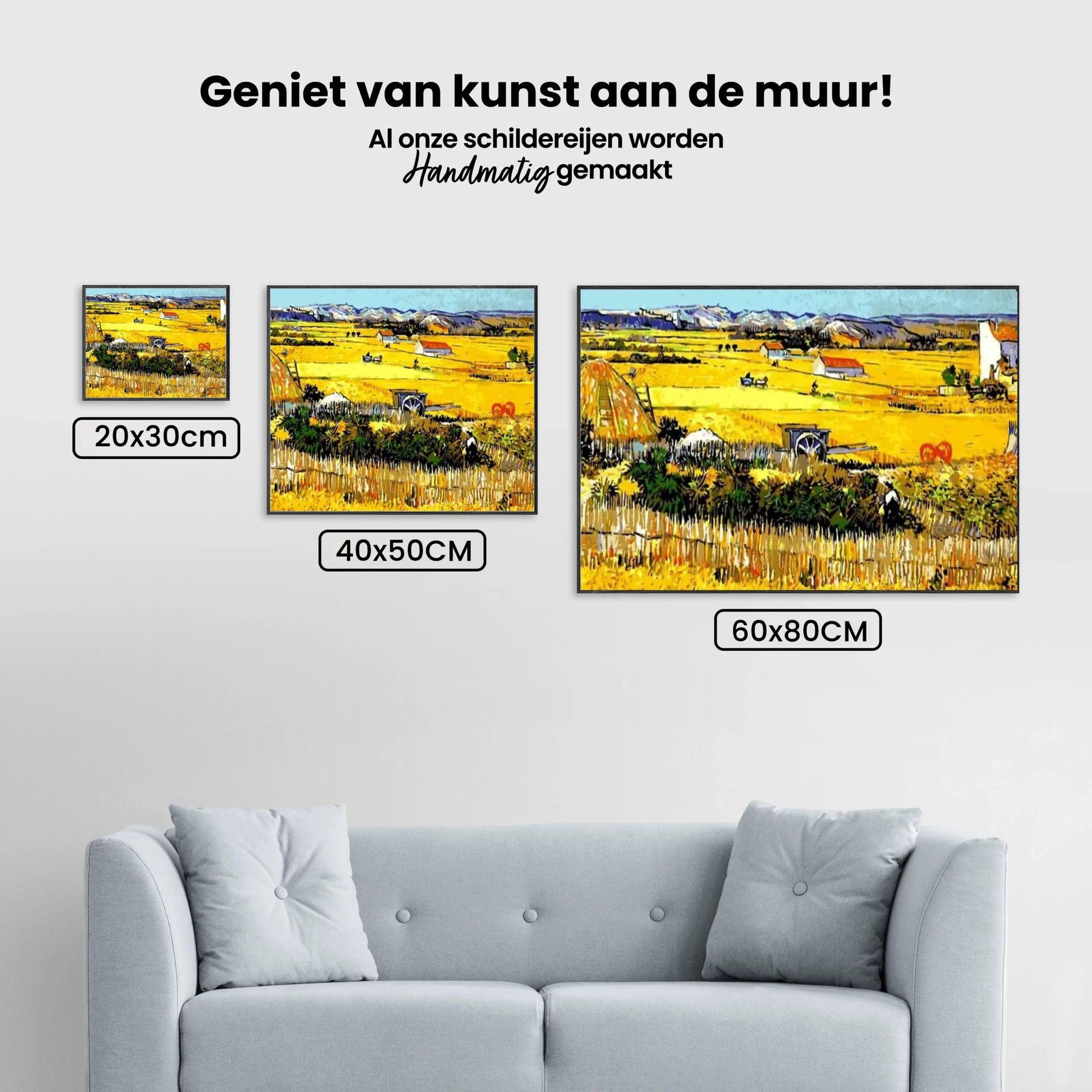 Diamantmaleri Landmand Landskab Van Gogh - SEOS Shop ®