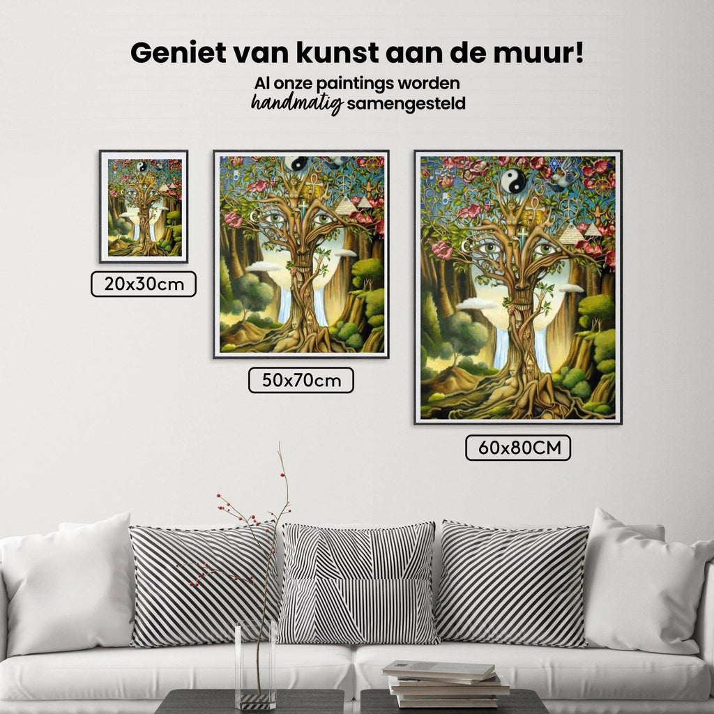 Diamantmaling Livets Træ - SEOS Shop ®