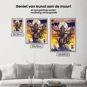 Diamantmaling Træhus - SEOS Shop ®