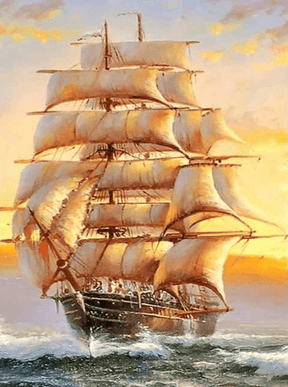 Diamantmaling Båd - SEOS Shop ®