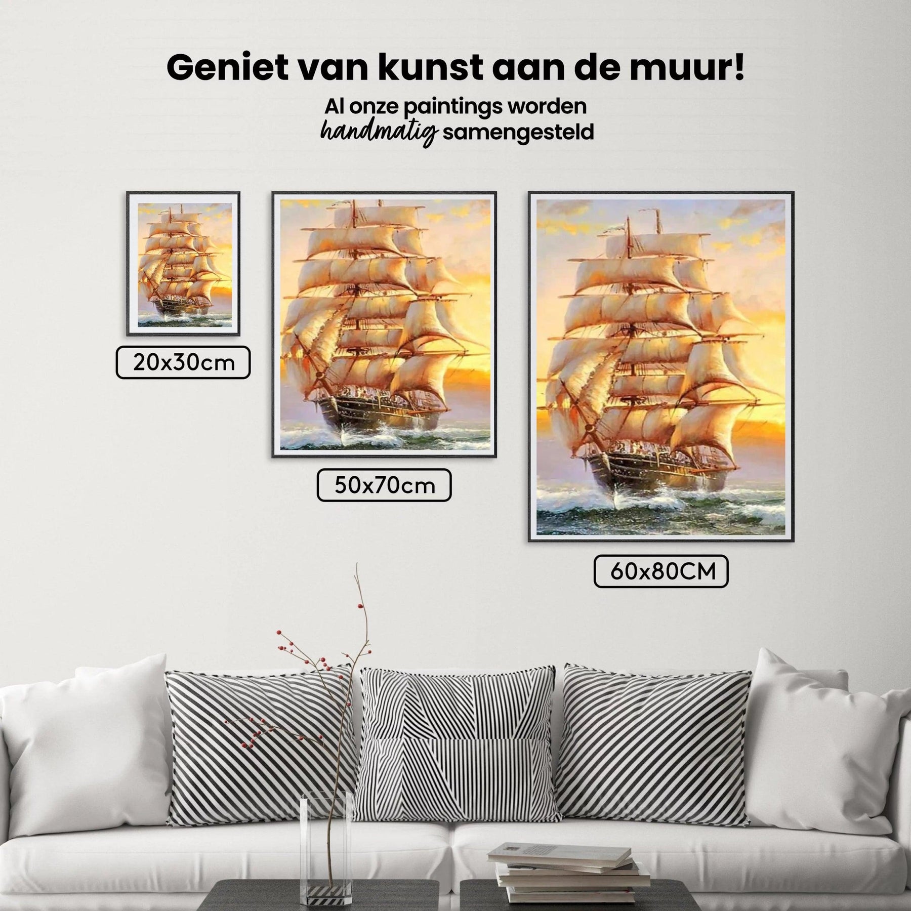 Diamantmaling Båd - SEOS Shop ®