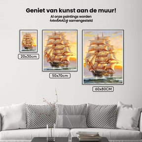 Diamantmaling Båd - SEOS Shop ®