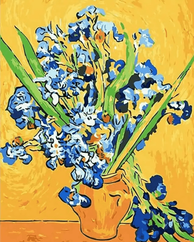Diamantmaleri Skovblomster Van Gogh - SEOS Shop ®