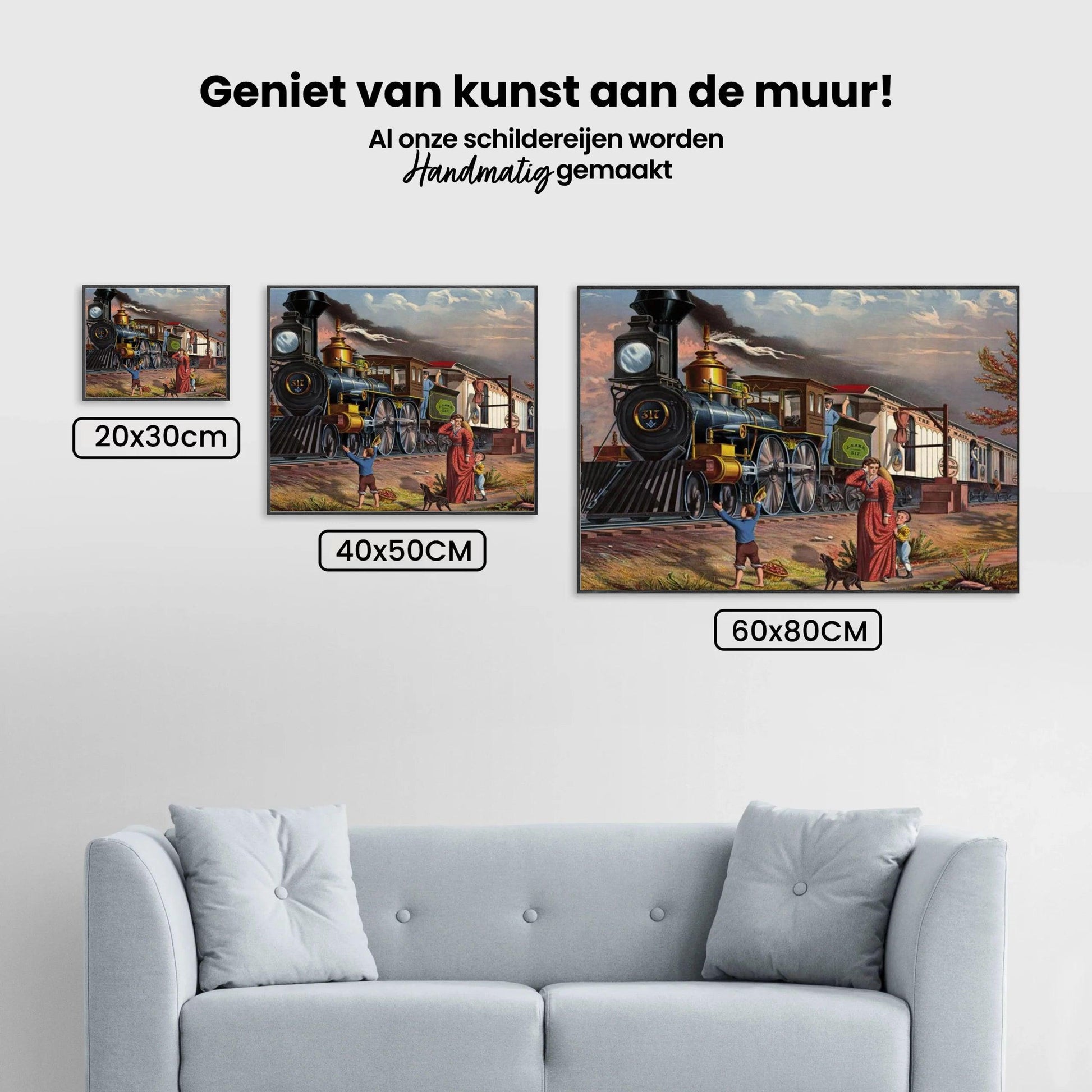 Diamantmaling Det glade tog – SEOS Shop ® 