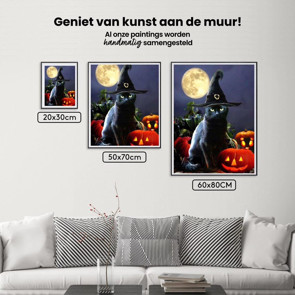 Diamantmaling Den Sorte Kat - SEOS Shop ®