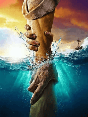 Diamantmaleri Guds Jesu hånd - SEOS Shop ®