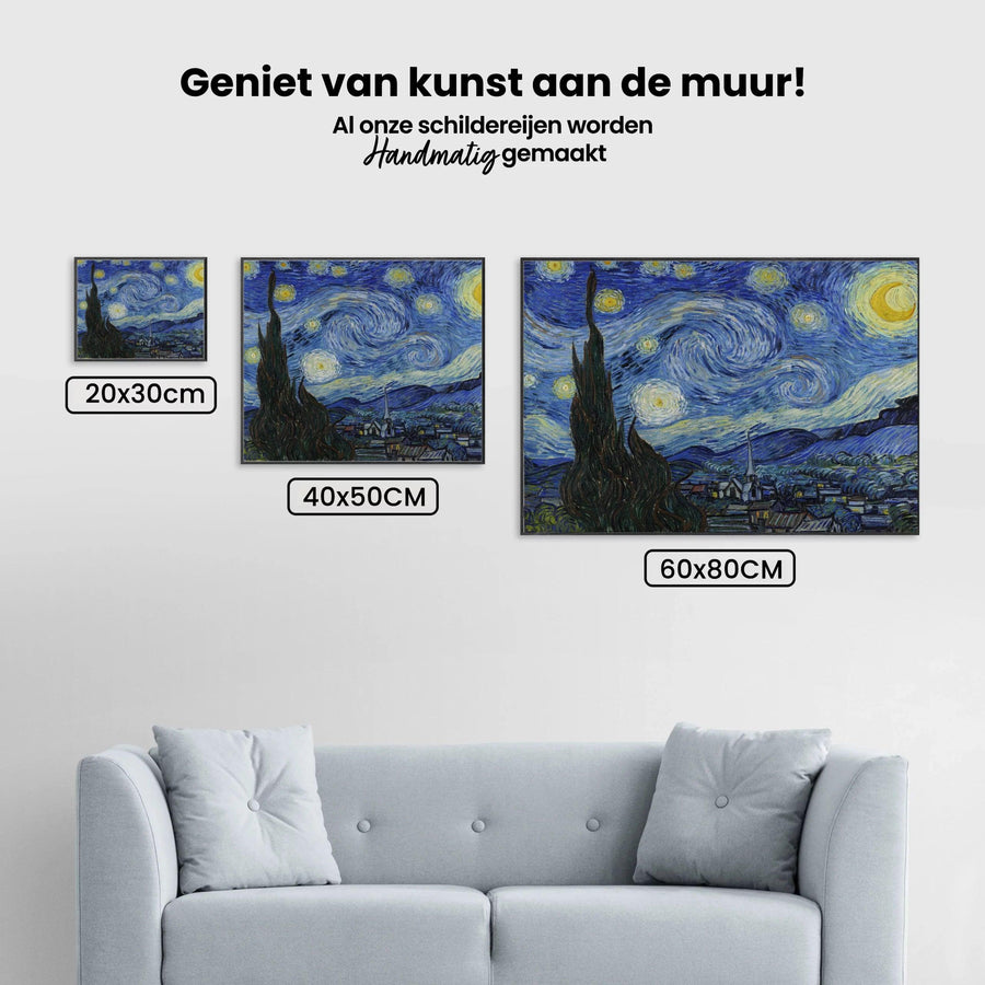 Diamantmaleri Stjernenat - Vincent van Gogh - SEOS Shop ®