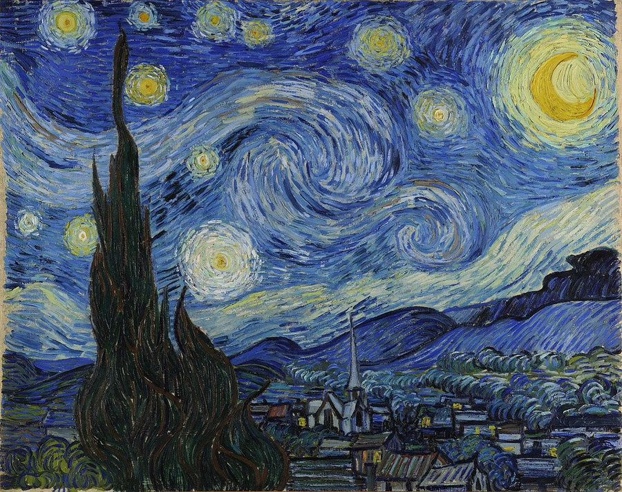 Diamantmaleri Stjernenat - Vincent van Gogh - SEOS Shop ®