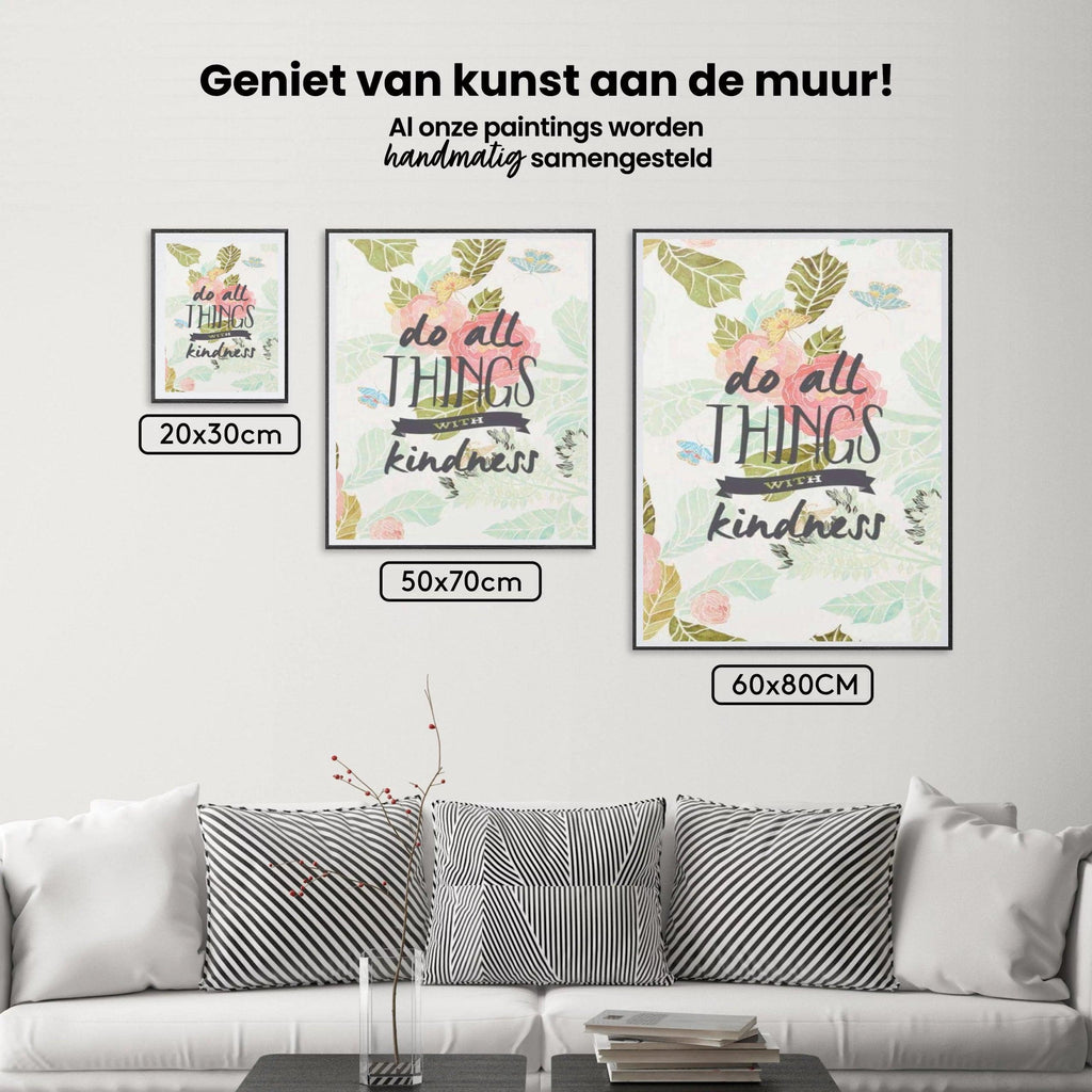 Diamantmaling Gør alt med venlighed - SEOS Shop ®