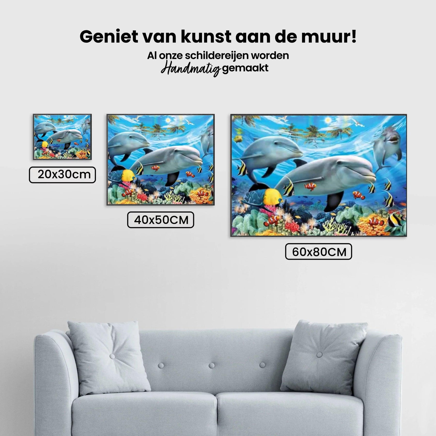 Diamantmaling Delfinverden - SEOS Shop ®