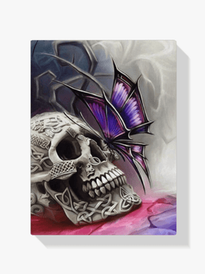 Diamantmaling Kranie - Sommerfugl - SEOS Shop ®