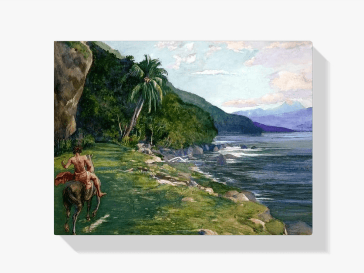 Diamantmaling af en ridesti på Tahiti - SEOS Shop ®