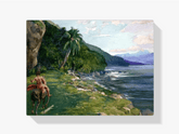 Diamantmaling af en ridesti på Tahiti - SEOS Shop ®