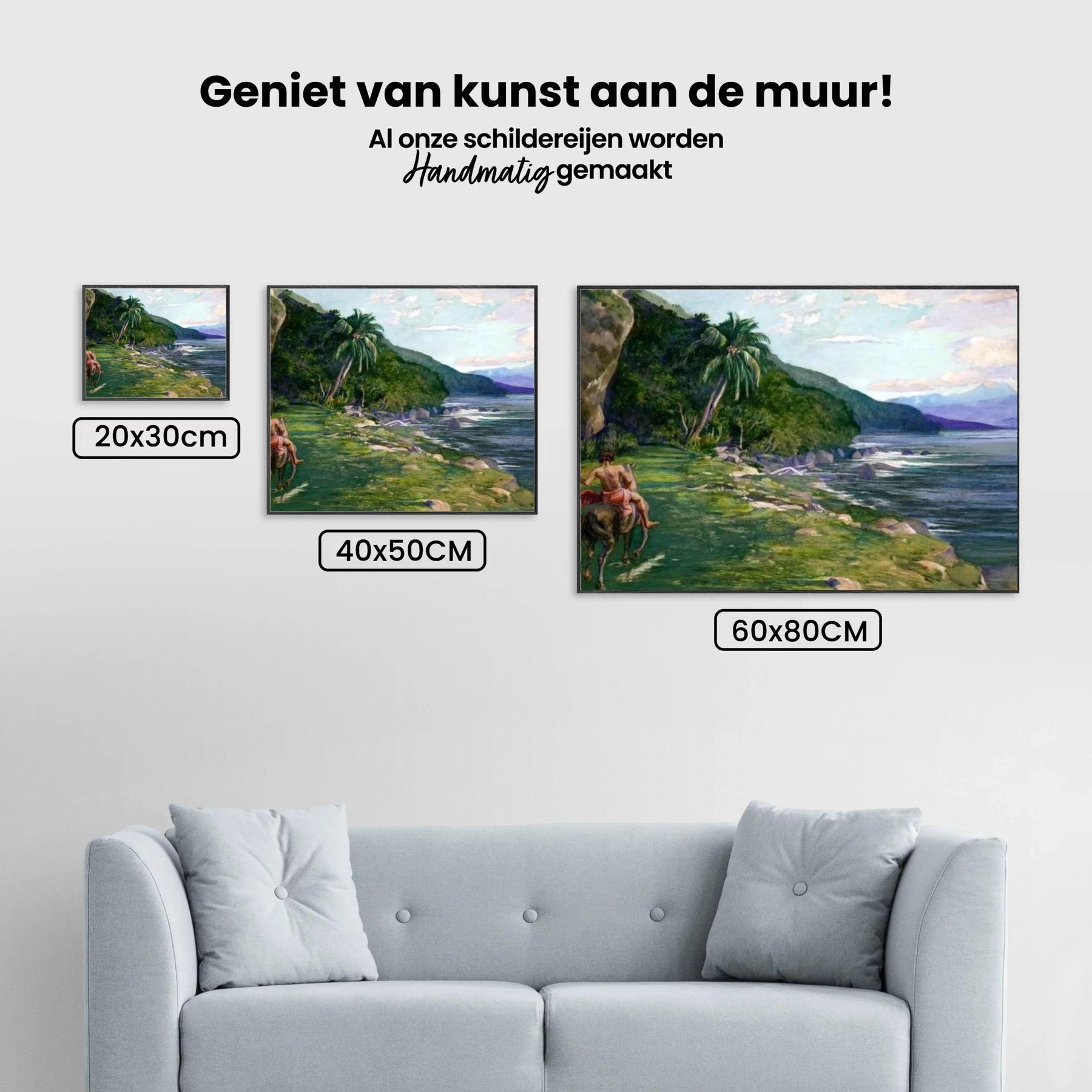 Diamantmaling af en ridesti på Tahiti - SEOS Shop ®