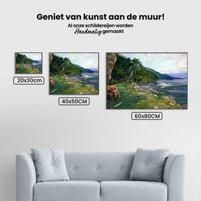 Diamantmaling af en ridesti på Tahiti - SEOS Shop ®