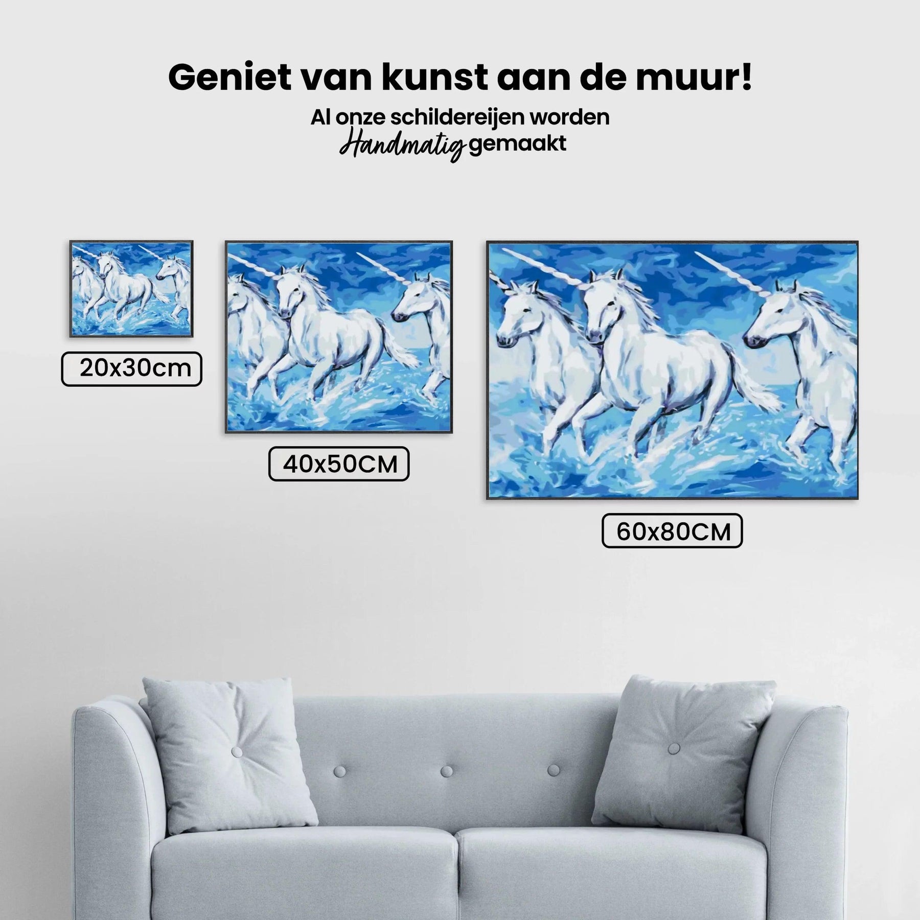 Diamantmaling - Enhjørninger - SEOS®