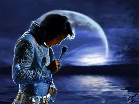 Diamantmaleri Elvis Presley om aftenen - SEOS Shop ®