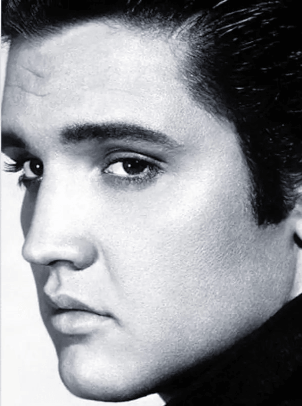 Diamantmaleri Elvis Presley i sort-hvid - SEOS Shop ®