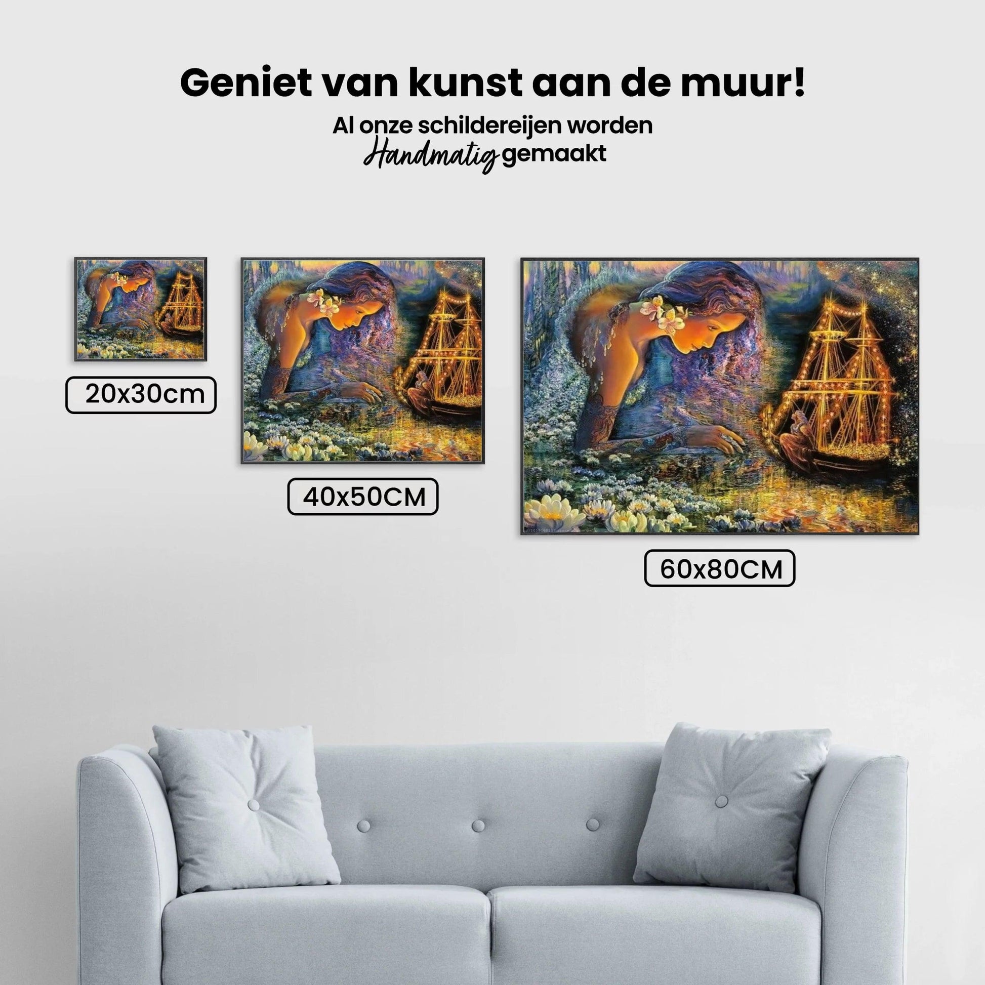 Diamantmaling Feer i den magiske båd - SEOS Shop ®