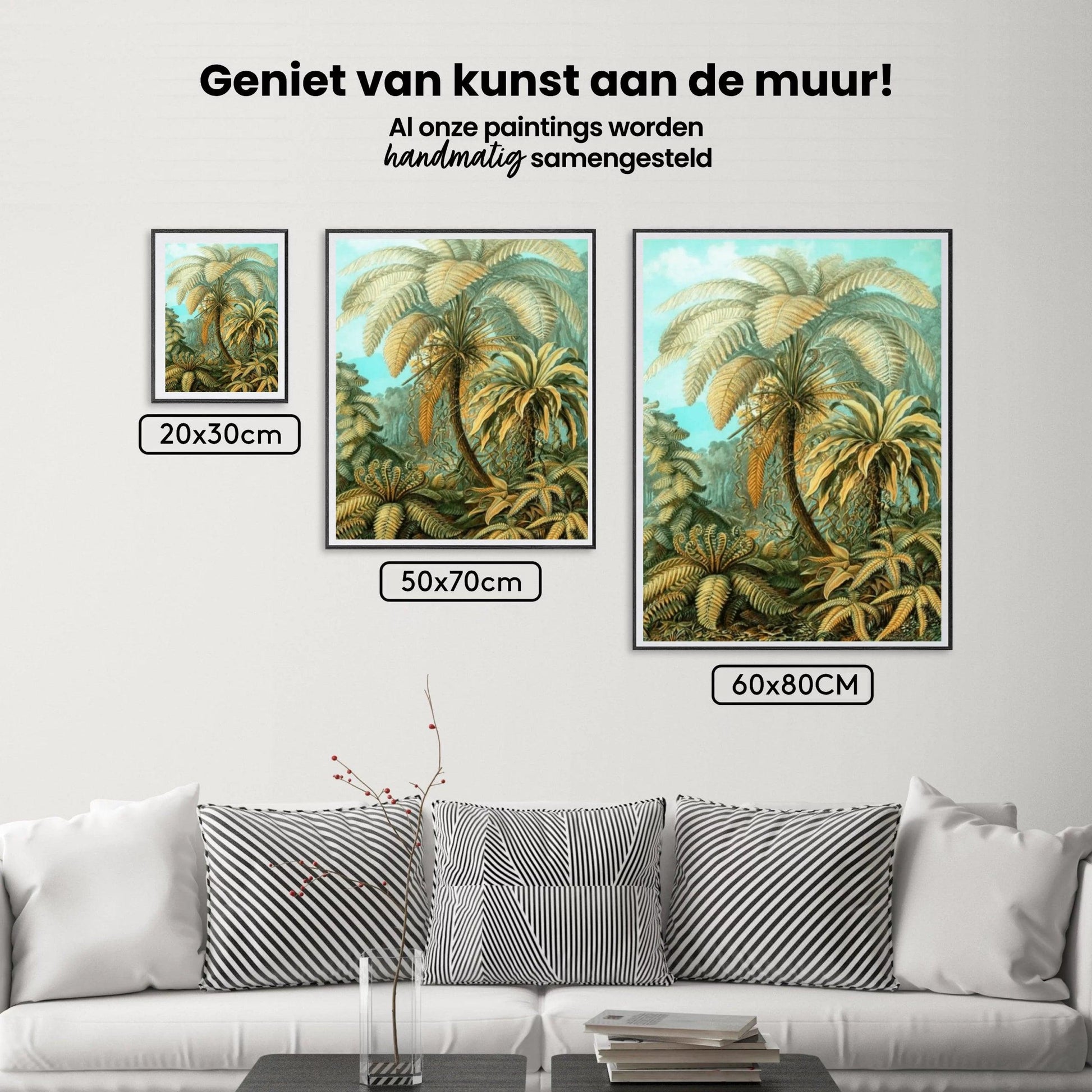 Diamantmaleri Filicinae Ernst Haeckel - SEOS Shop ®