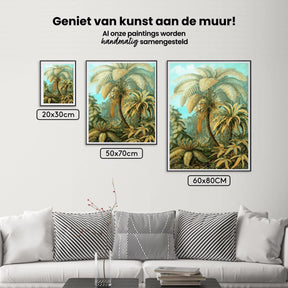 Diamantmaleri Filicinae Ernst Haeckel - SEOS Shop ®
