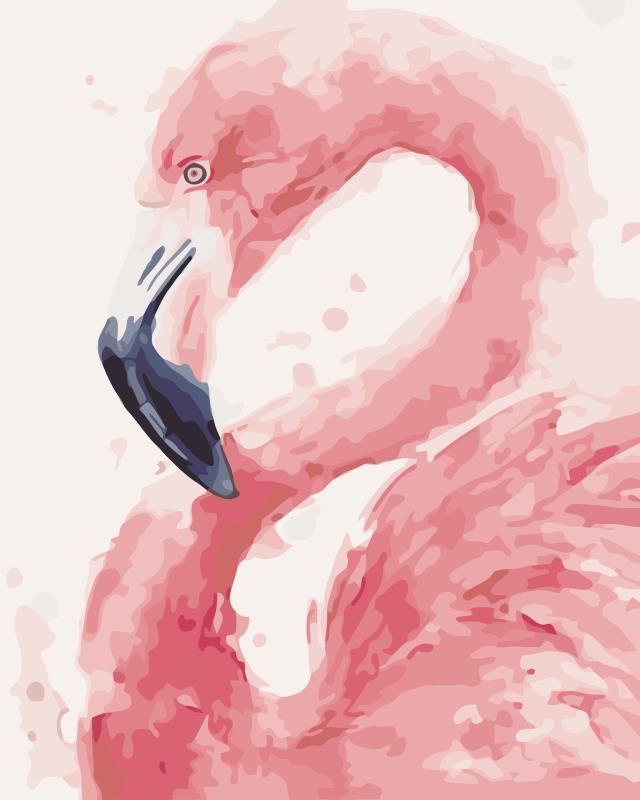 Diamantmaleri - Flamingo - SEOS®