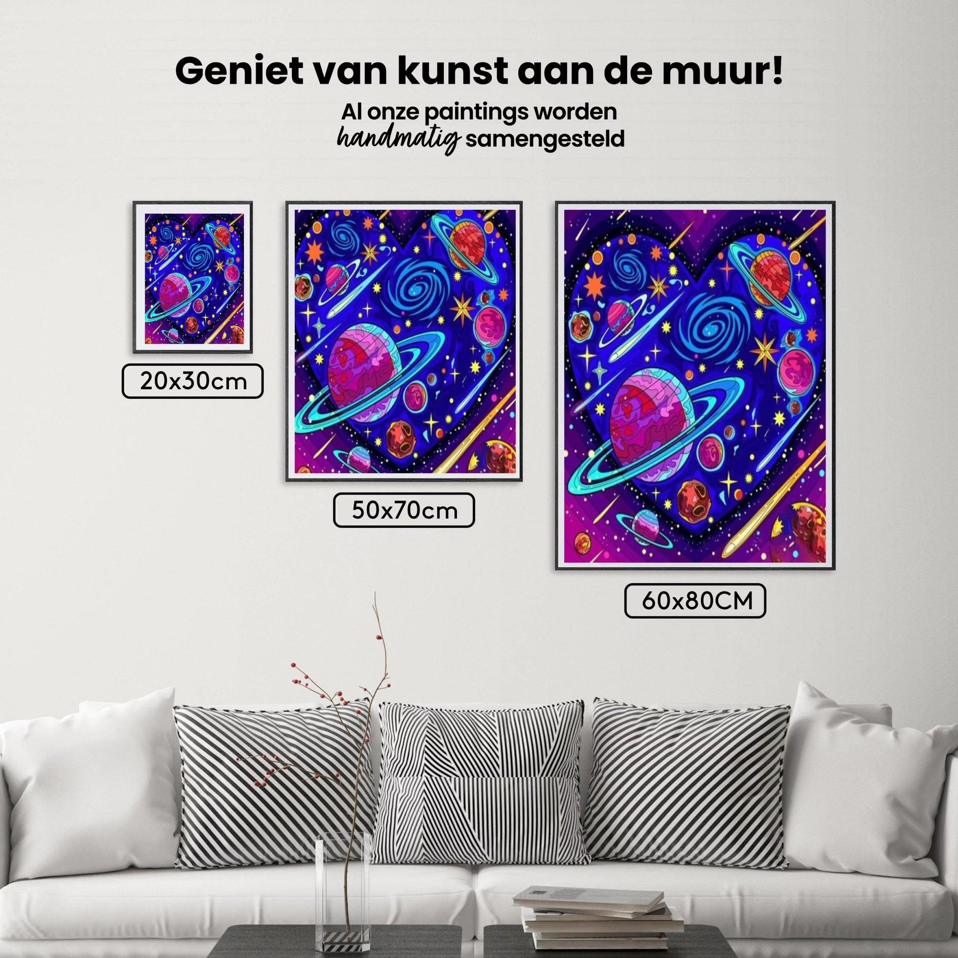 Diamantmaling Galaksehjerte - SEOS Shop ®