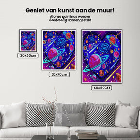 Diamantmaling Galaksehjerte - SEOS Shop ®