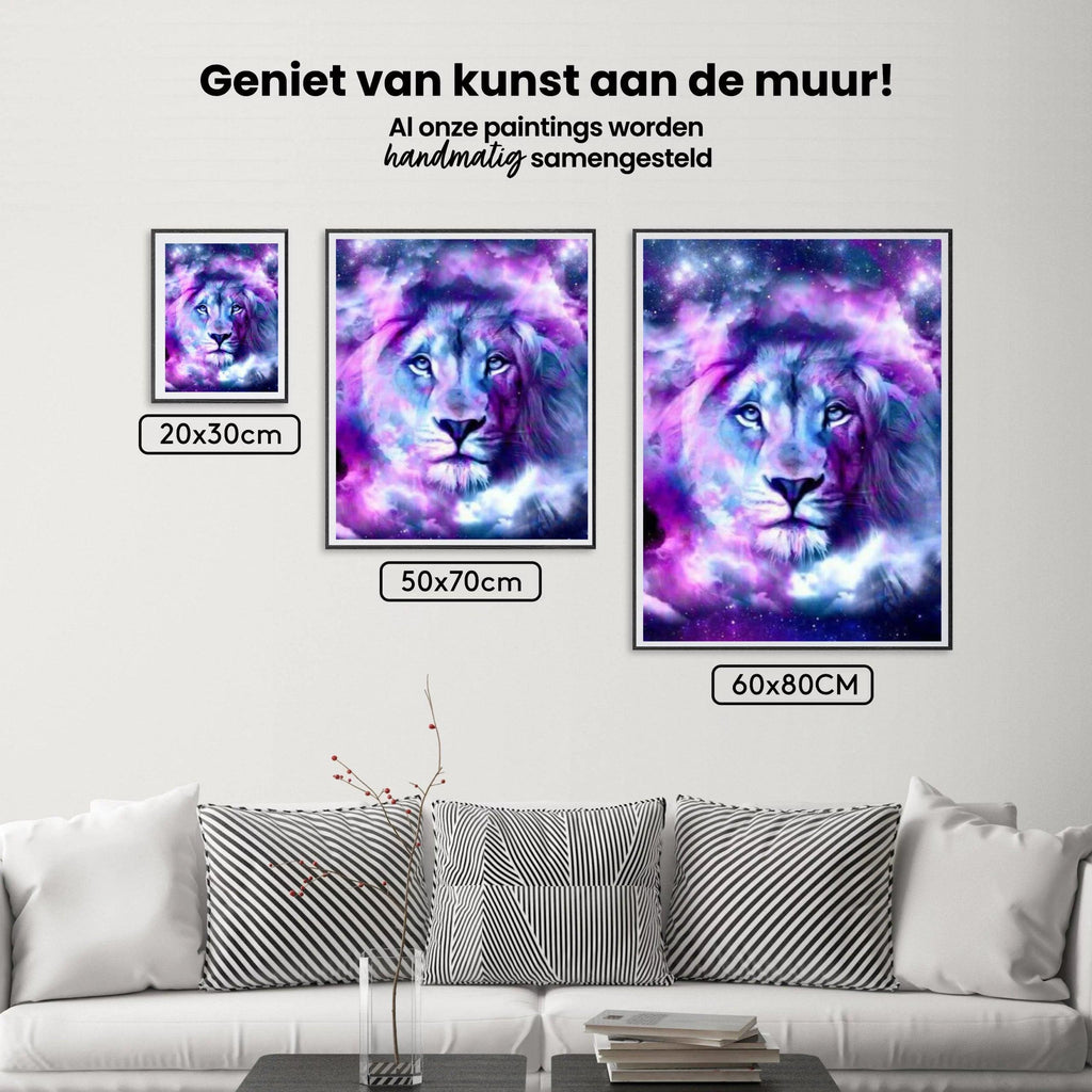 Diamantmaleri Galakse Løve - SEOS Shop ®