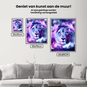 Diamantmaleri Galakse Løve - SEOS Shop ®