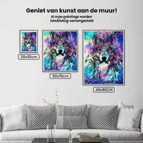 Diamantmaleri Galakse Ulv - SEOS Shop ®