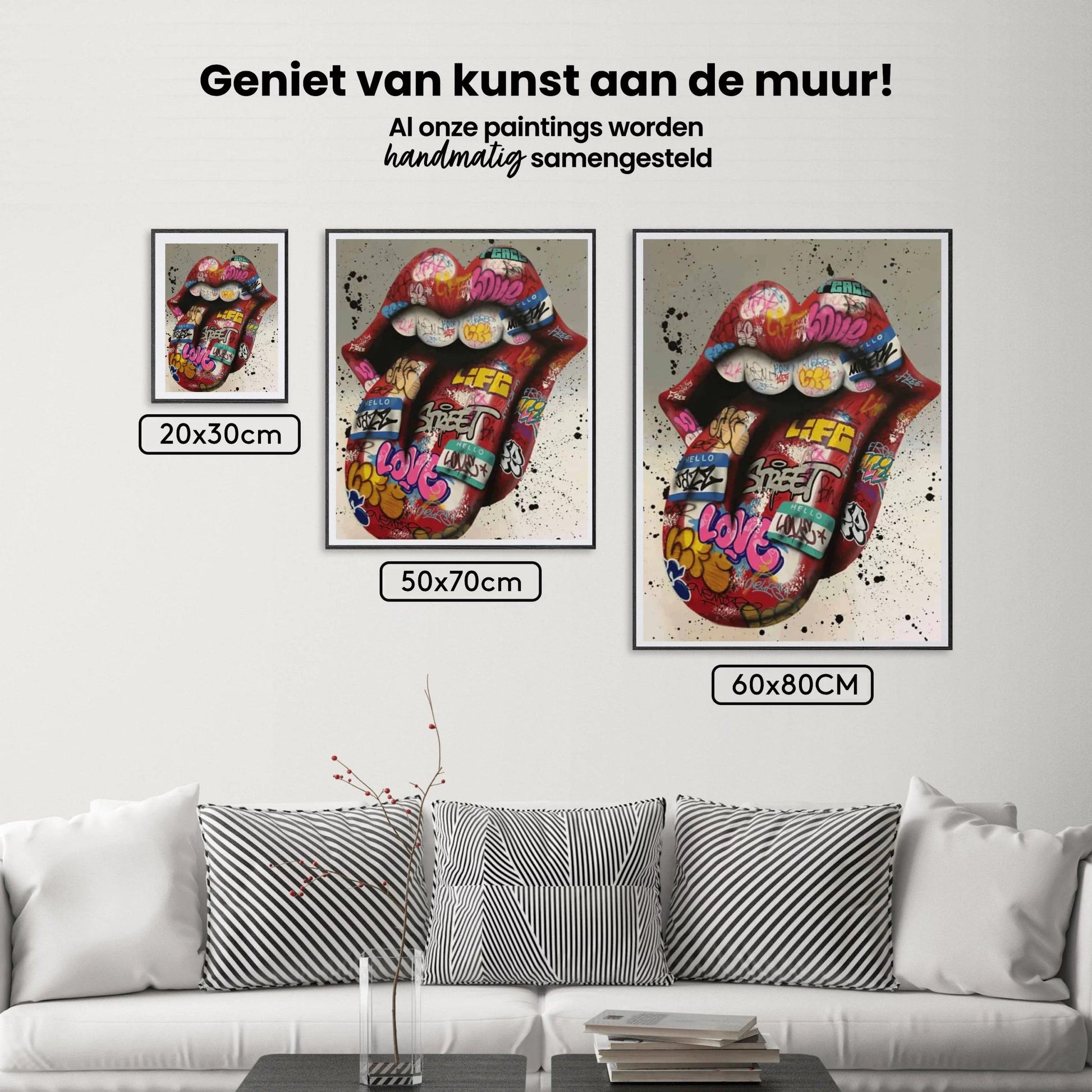 Diamantmaling Farvet Tunge - SEOS Shop ®