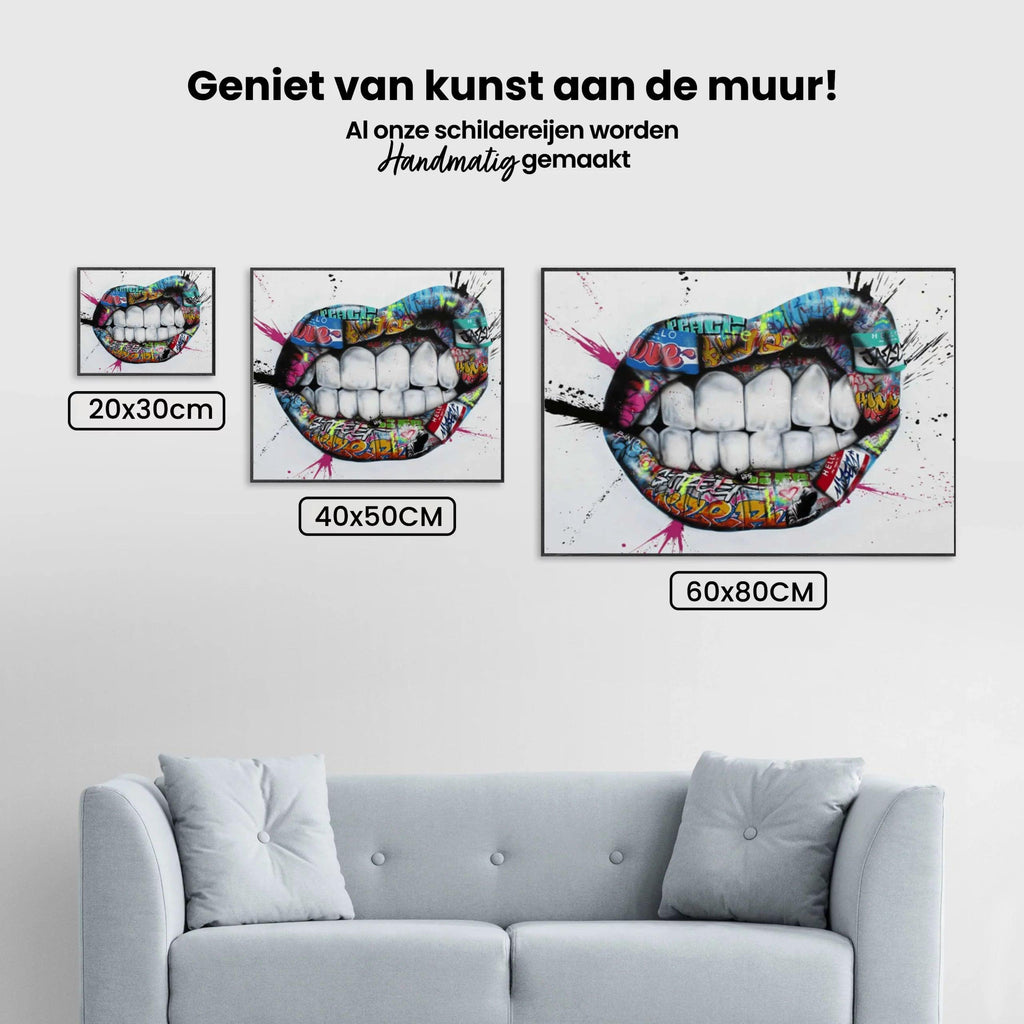Diamantmaling Farvede Læber – SEOS Shop ®