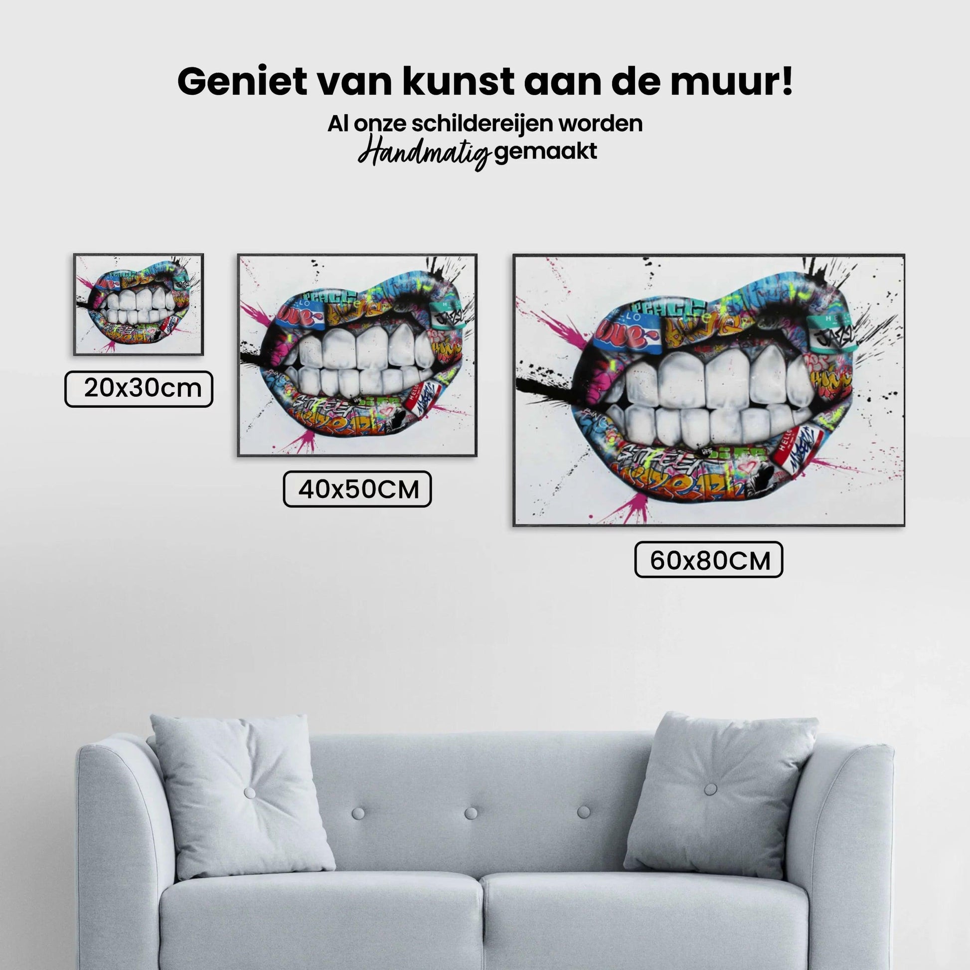 Diamantmaling Farvede Læber – SEOS Shop ®