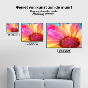 Diamantmaleri Farvet Solsikke - SEOS Shop ®