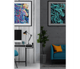 Diamantmaling Lyser i Mørket - Hest - SEOS Shop ®