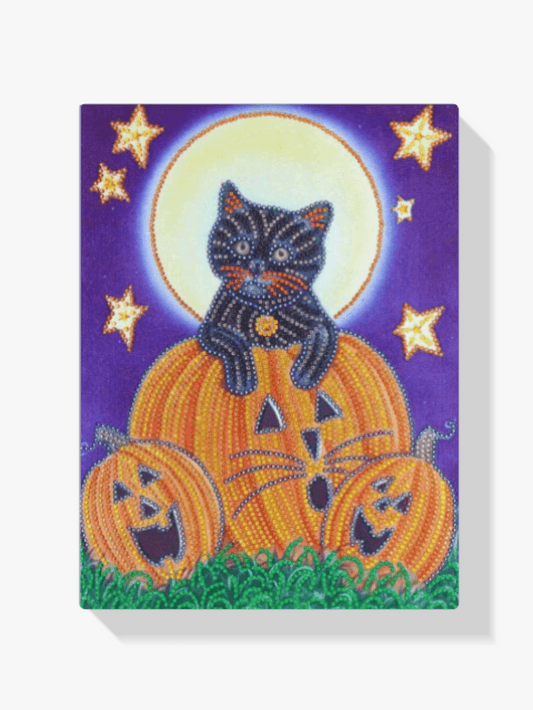 Diamantmaleri Uhyggelig Græskarmand - SEOS Shop ®