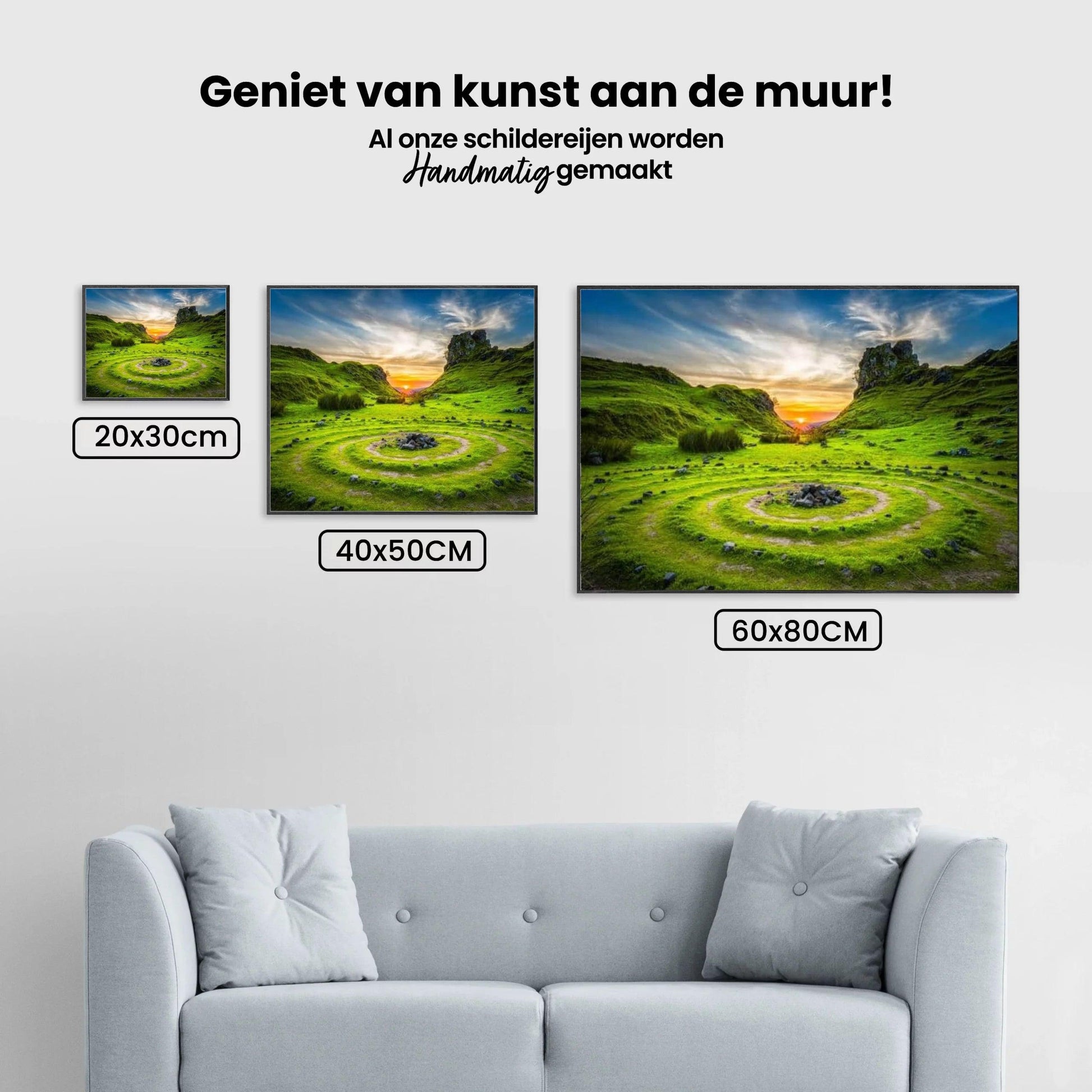 Diamantmaleri Grøn Natur – SEOS Shop ®