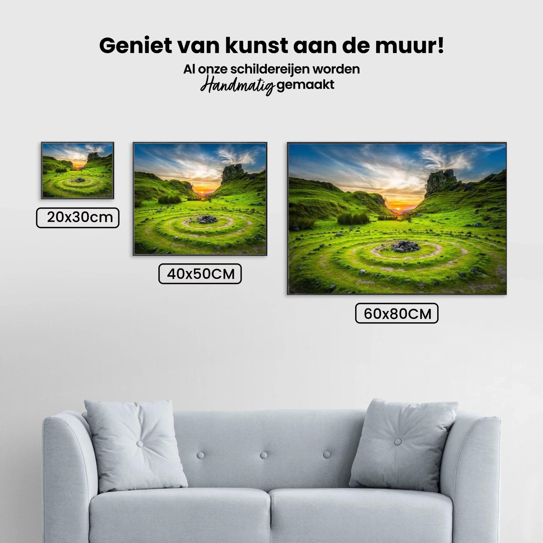 Diamantmaleri Grøn Natur – SEOS Shop ®