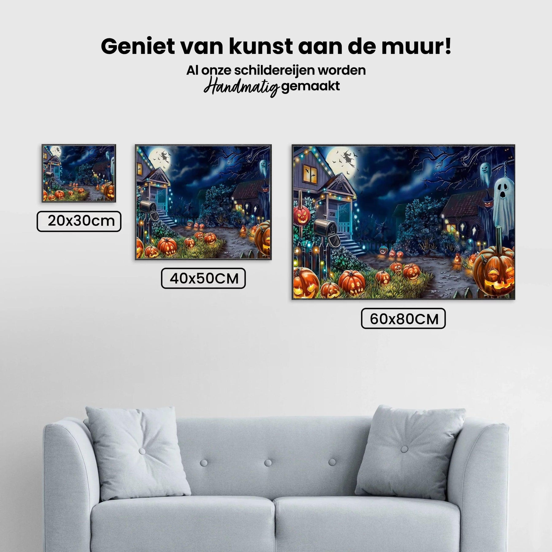 Diamantmaling Halloween Hus - SEOS Shop ®