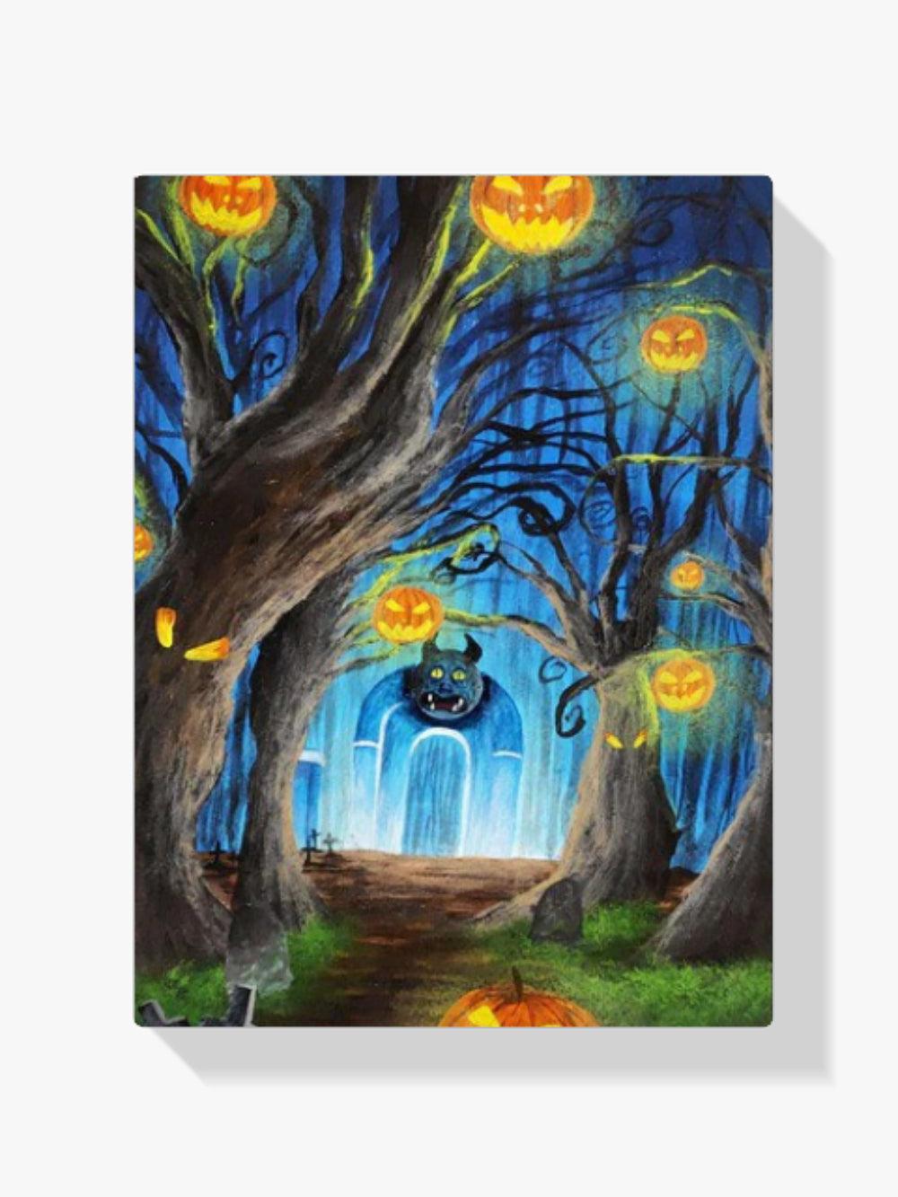 Diamantmaling Halloween i junglen - SEOS Shop ®
