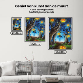 Diamantmaling Halloween i junglen - SEOS Shop ®