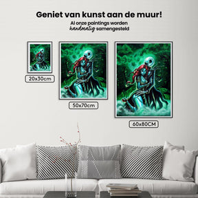 Diamantmaling Halloween-par - SEOS Shop ®