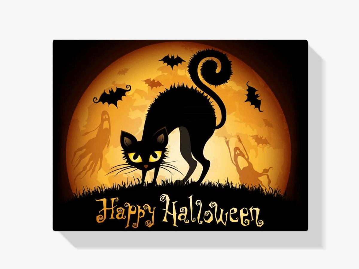 Diamantmaleri Glædelig Halloween - SEOS Shop ®