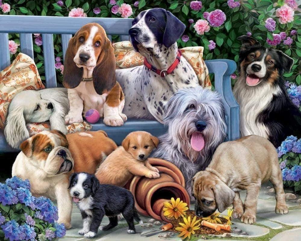 Diamantmaling Hundegrupper - SEOS Shop ®