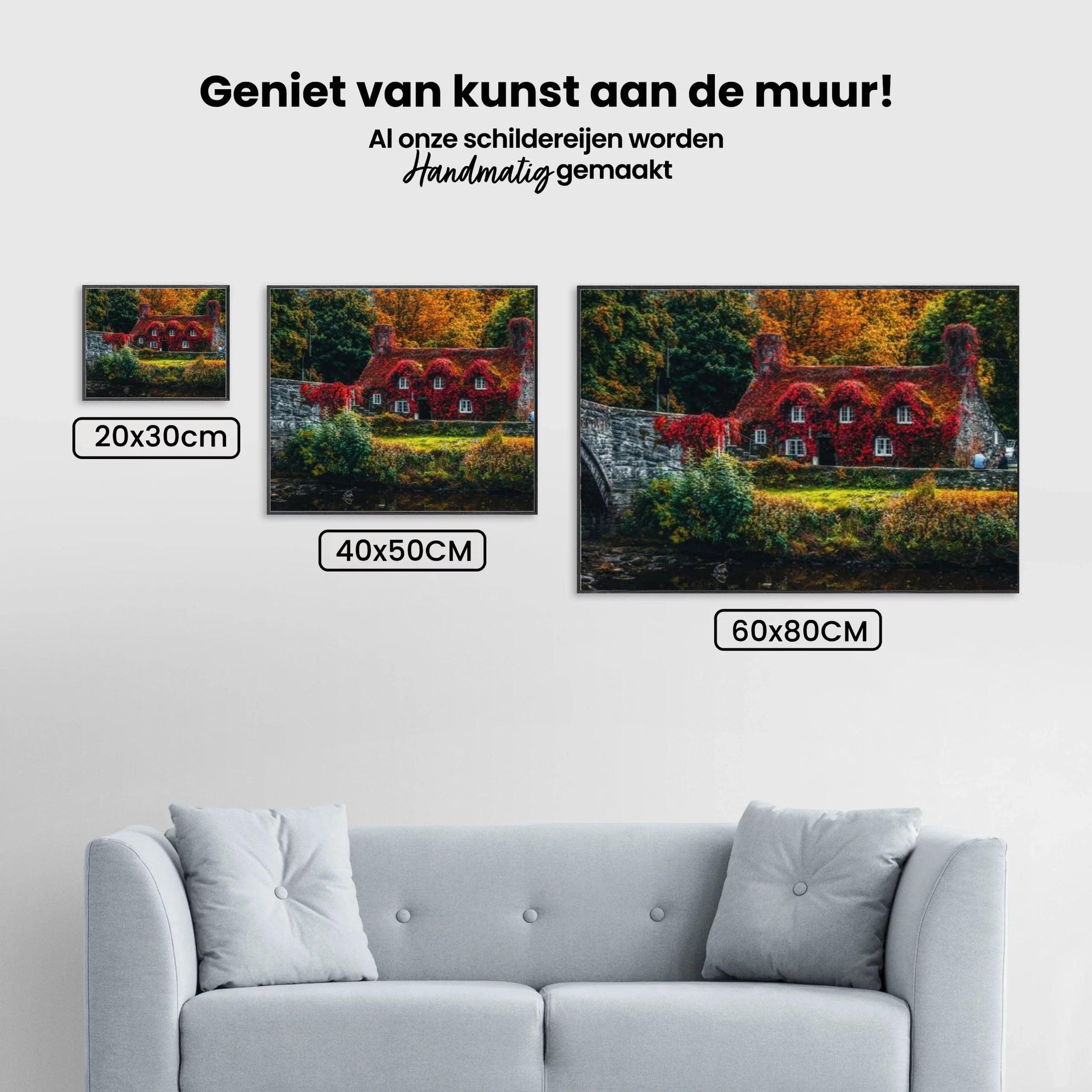Diamantmaling Hus ved vandet – SEOS Shop ®