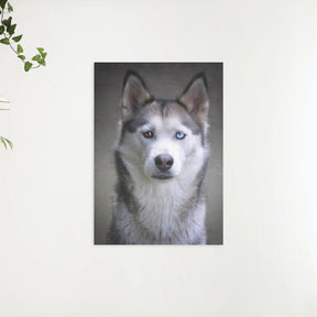 Diamantmaling Husky med hvalpøjne - SEOS Shop ®