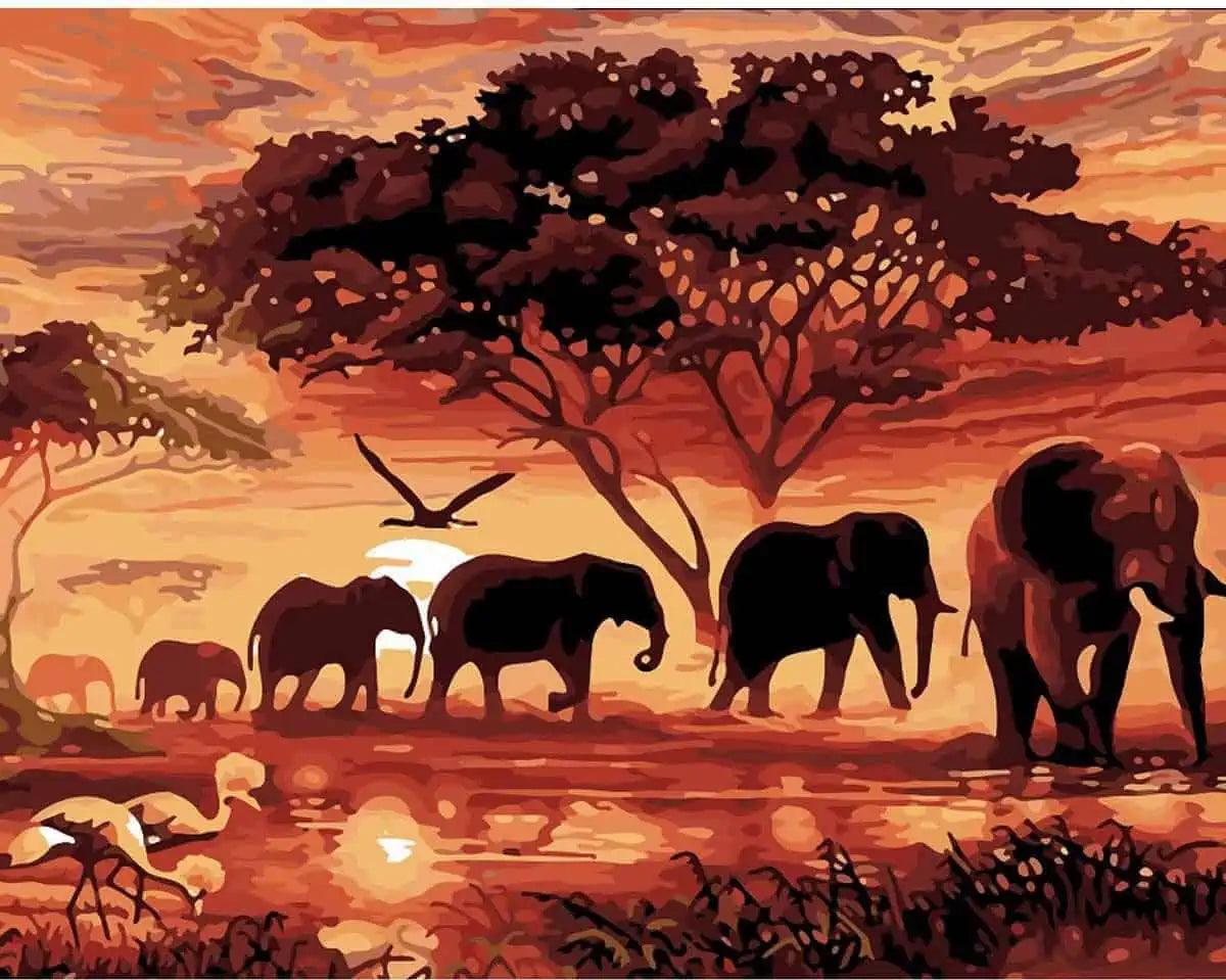 Diamantmaling - Ja, det her er Afrika! - SEOS®
