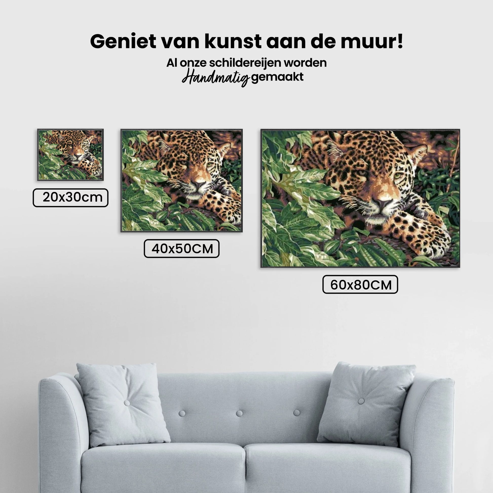 Diamantmaleri Gepard Jungle 40x50 cm – SEOS Shop ®