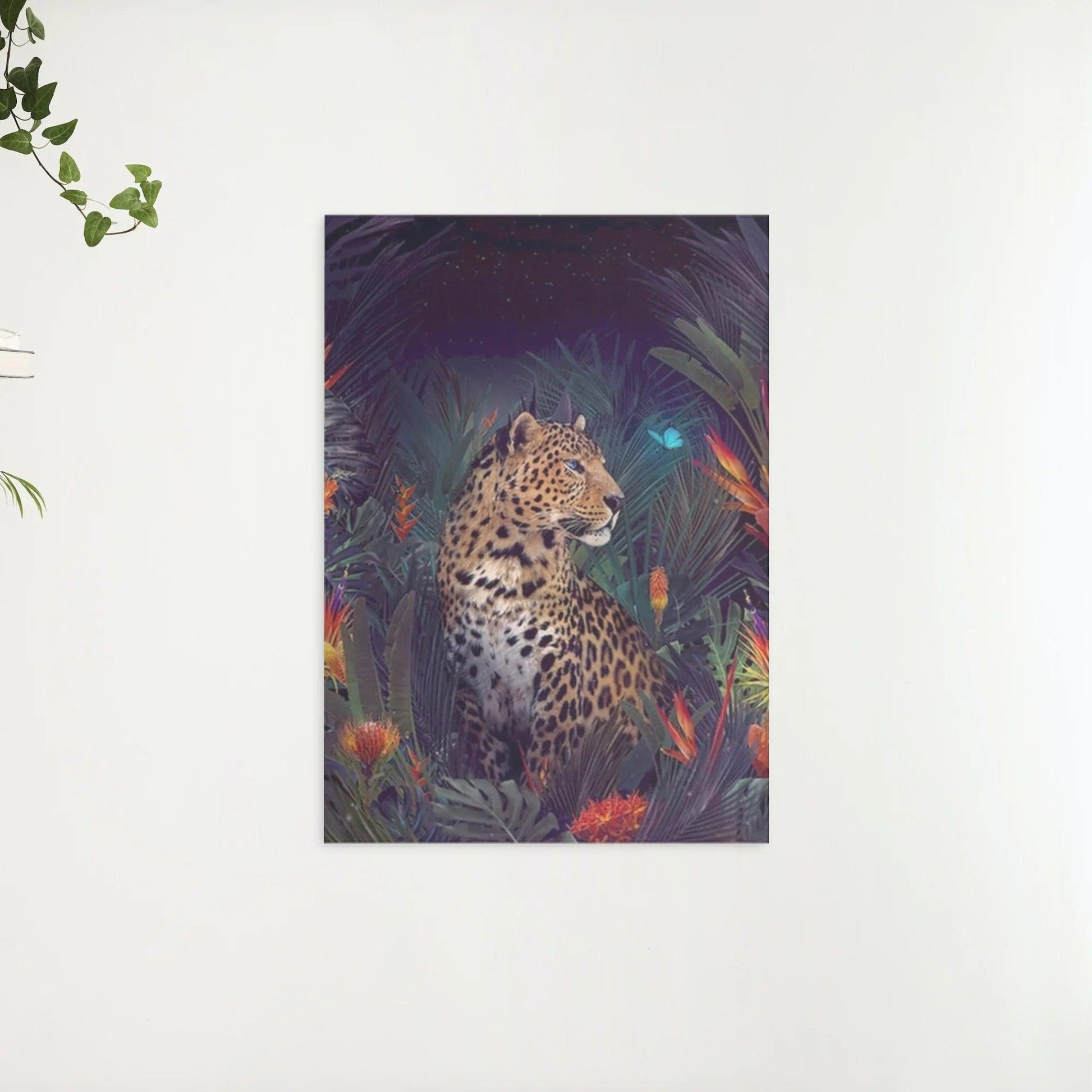 Diamantmaling Gepard med Sommerfugl - SEOS Shop ®